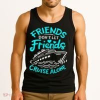 Cruise Friends Cruise Vacation Tank Top thumb 3