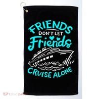 Cruise Friends Cruise Vacation Golf Towel thumb 0