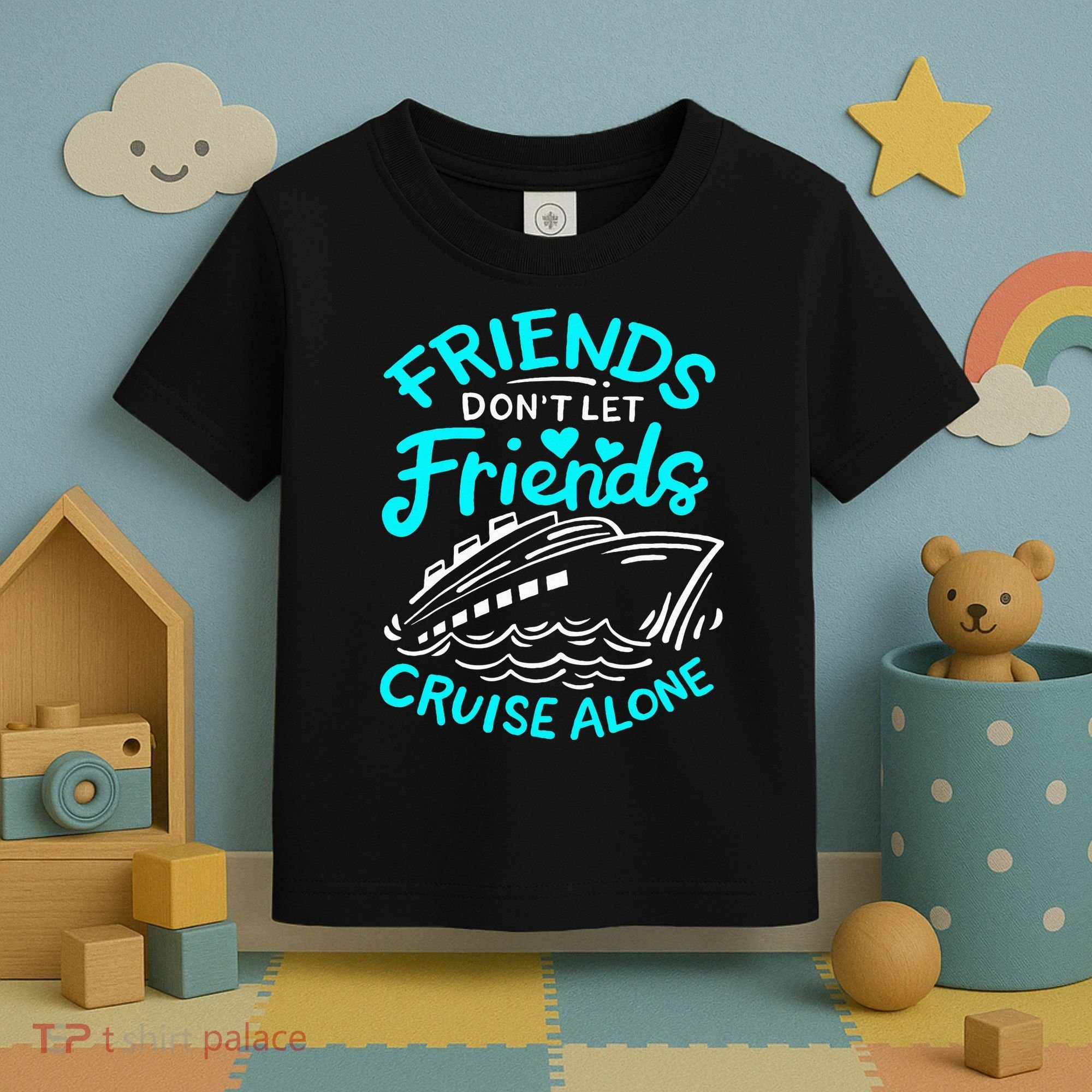 Cruise Friends Cruise Vacation Toddler T-Shirt