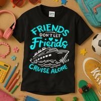 Cruise Friends Cruise Vacation Kids T-Shirt thumb 3