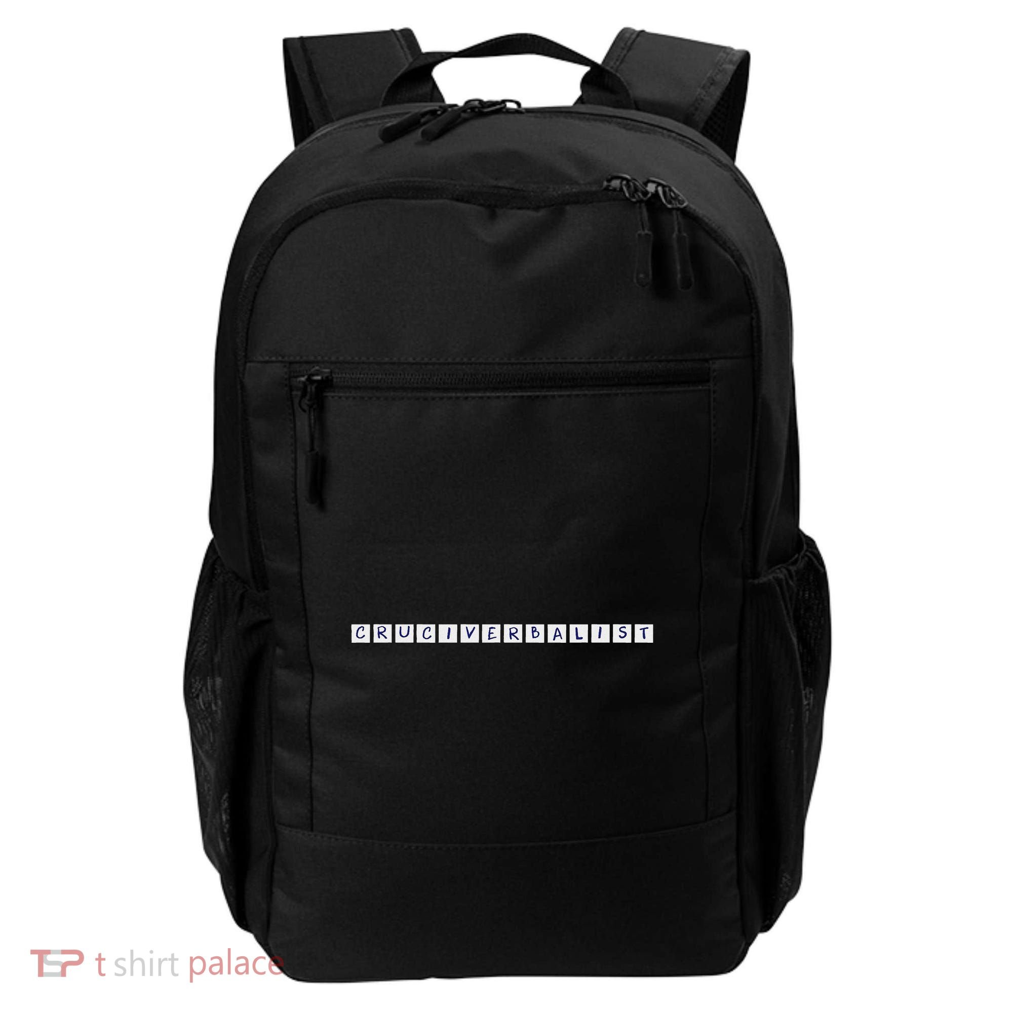 Cruciverbalist For Crossword Puzzle Lovers Backpack