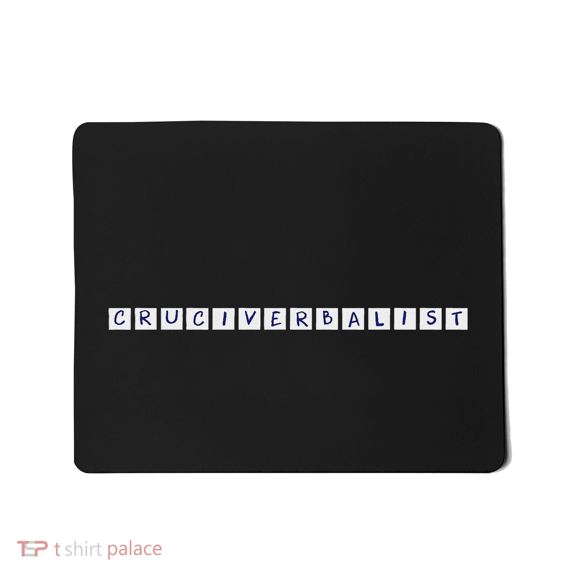 Cruciverbalist For Crossword Puzzle Lovers Mousepad