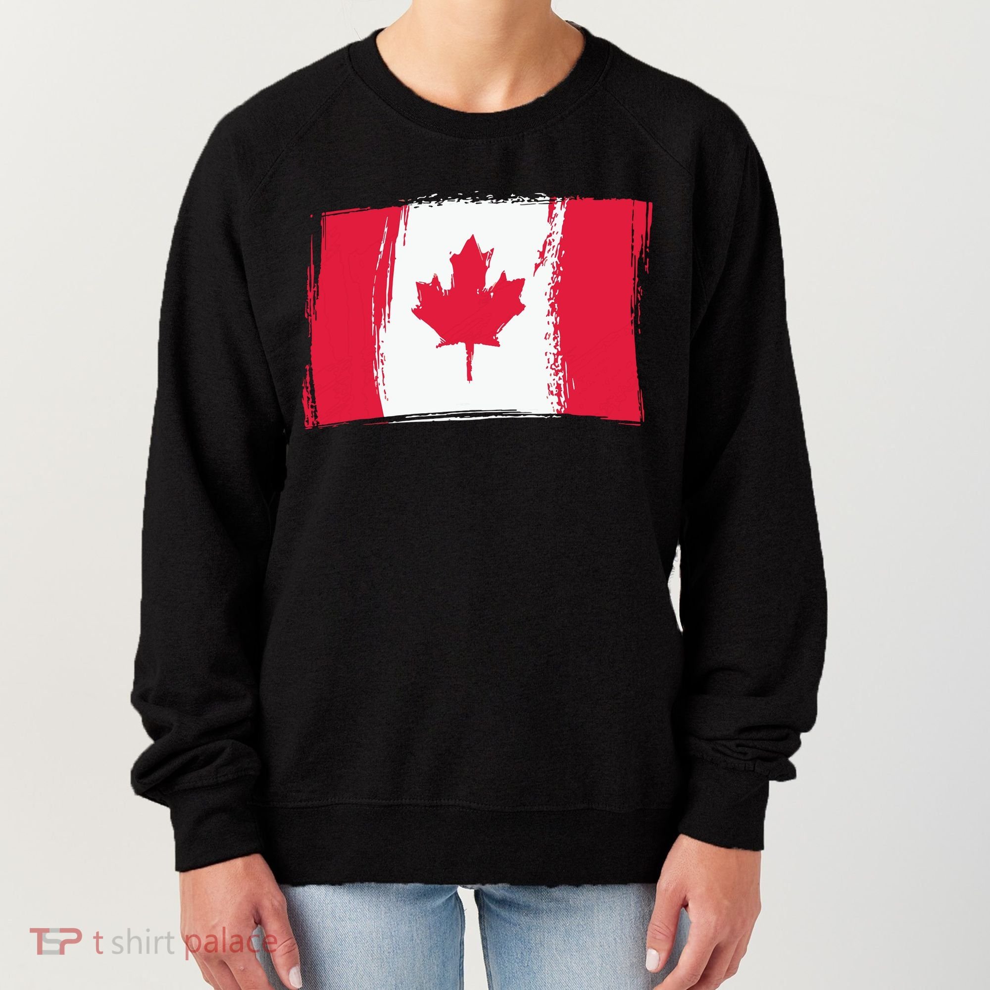 Canadian Flag Canada Flag Canada Lover Women's Sweatshirt