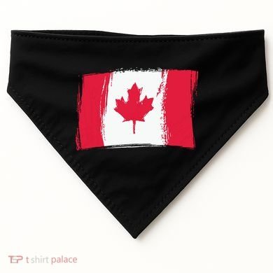 Canadian Flag Canada Flag Canada Lover USA-Made Doggie Bandana