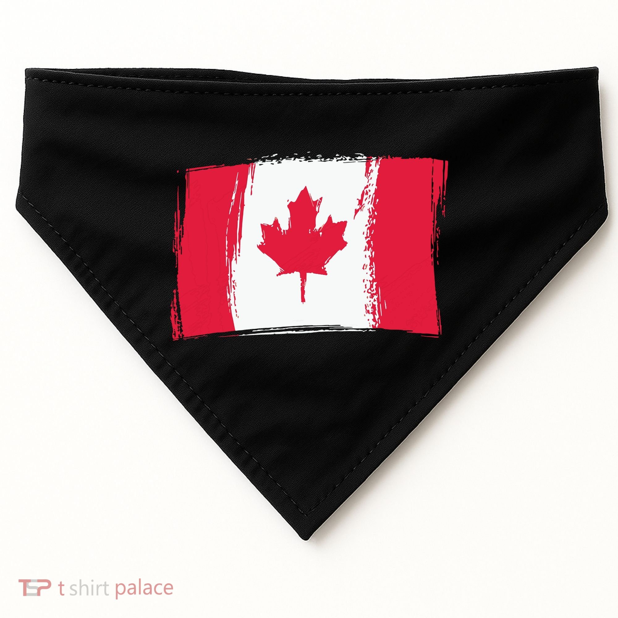 Canadian Flag Canada Flag Canada Lover USA-Made Doggie Bandana