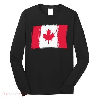 Canadian Flag Canada Flag Canada Lover Long Sleeve Shirt