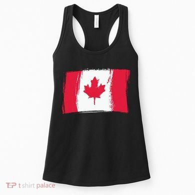 Canadian Flag Canada Flag Canada Lover Women's Tank Top