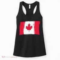 Canadian Flag Canada Flag Canada Lover Women's Tank Top thumb 0