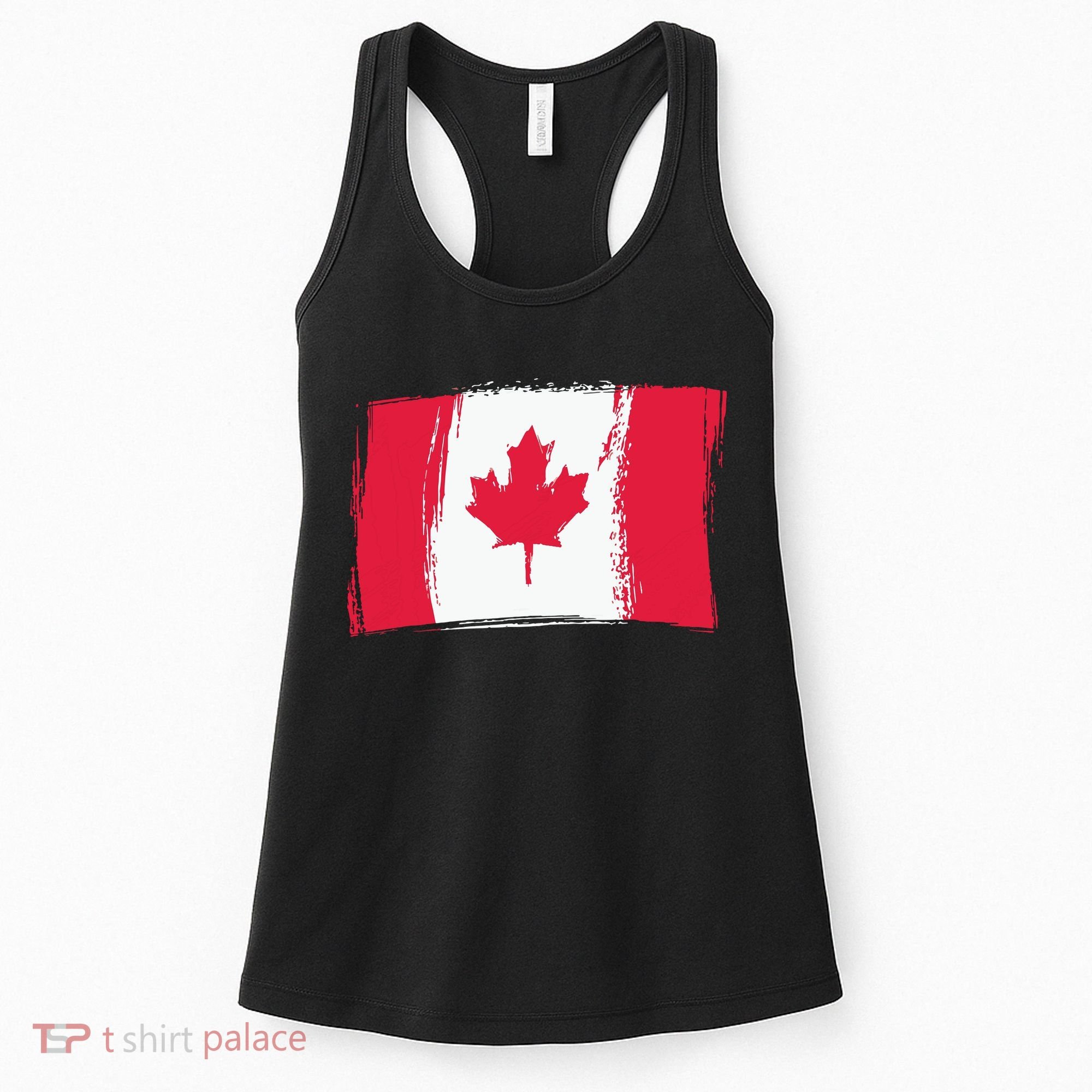 Canadian Flag Canada Flag Canada Lover Women's Tank Top