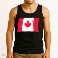 Canadian Flag Canada Flag Canada Lover Tank Top thumb 3