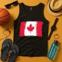 Canadian Flag Canada Flag Canada Lover Tank Top thumb 4