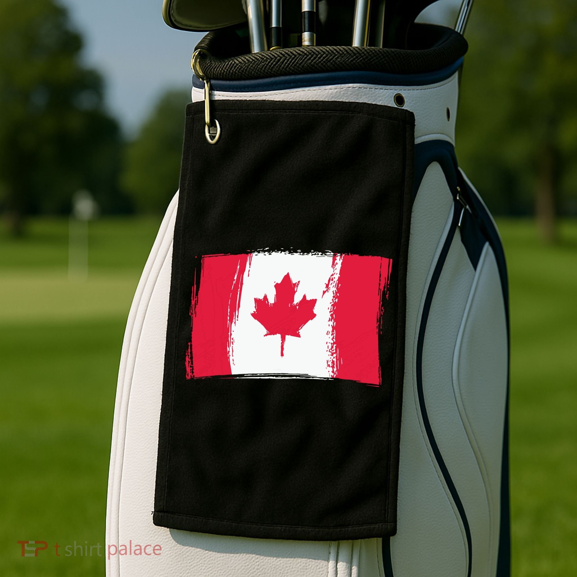 Canadian Flag Canada Flag Canada Lover Golf Towel