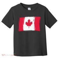 Canadian Flag Canada Flag Canada Lover Toddler T-Shirt thumb 0