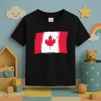 Canadian Flag Canada Flag Canada Lover Toddler T-Shirt thumb 3