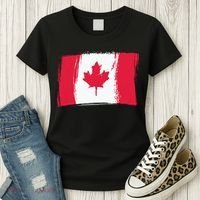 Canadian Flag Canada Flag Canada Lover Women's T-Shirt thumb 3