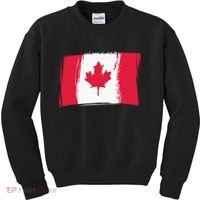 Canadian Flag Canada Flag Canada Lover Kids Sweatshirt thumb 0