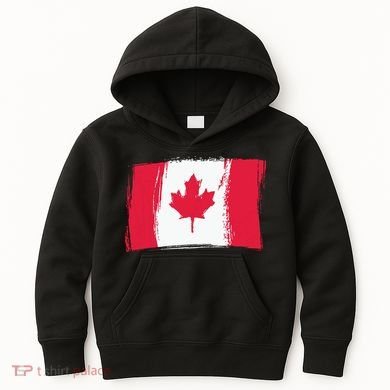 Canadian Flag Canada Flag Canada Lover Kids Hoodie