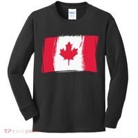 Canadian Flag Canada Flag Canada Lover Kids Long Sleeve Shirt thumb 0