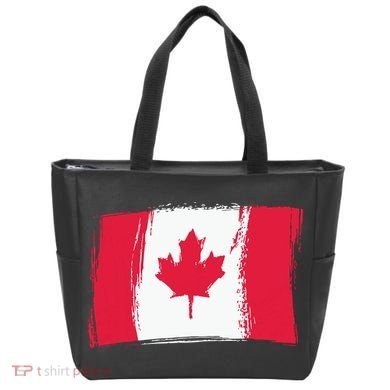 Canadian Flag Canada Flag Canada Lover Tote Bag