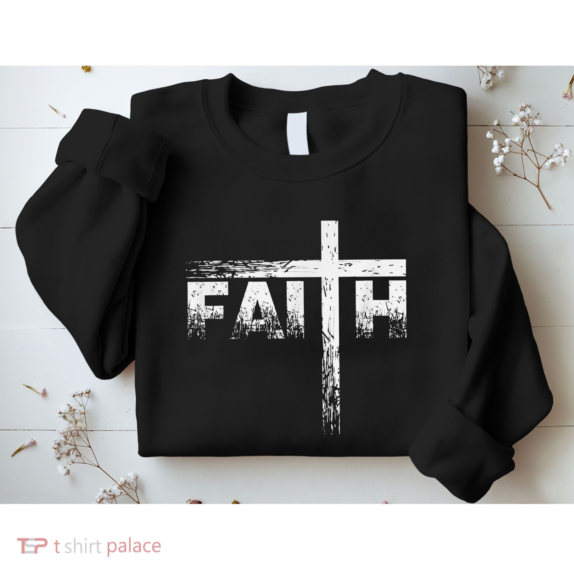 Christian Faith & Cross Christian Faith Sweatshirt