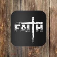 Christian Faith & Cross Christian Faith Coaster thumb 0