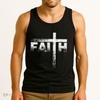 Christian Faith & Cross Christian Faith Tank Top thumb 3