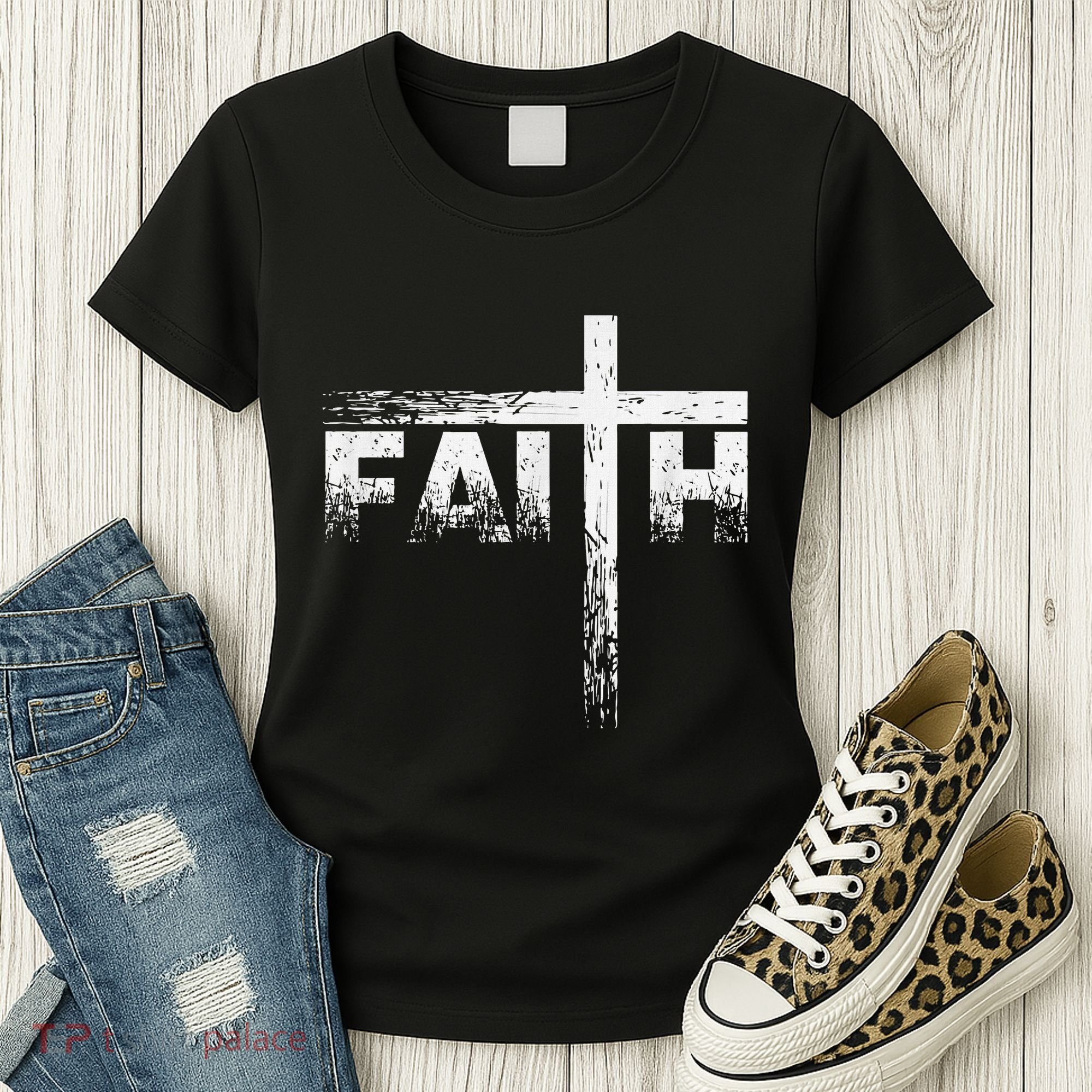 Christian Faith & Cross Christian Faith Women's T-Shirt
