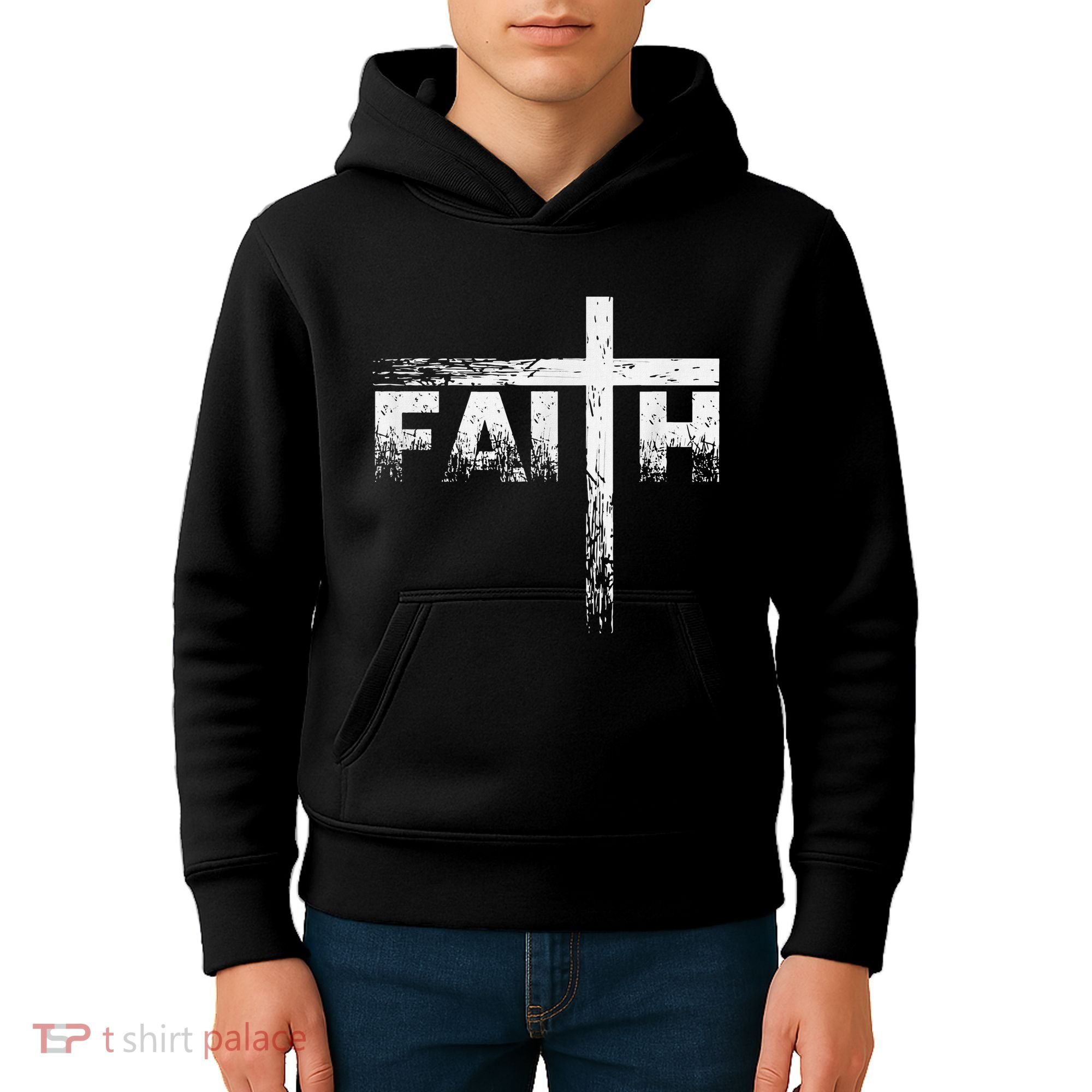 Christian Faith & Cross Christian Faith Kids Hoodie