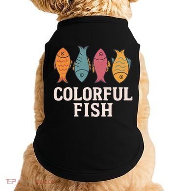Colorful Fish Doggie Tank