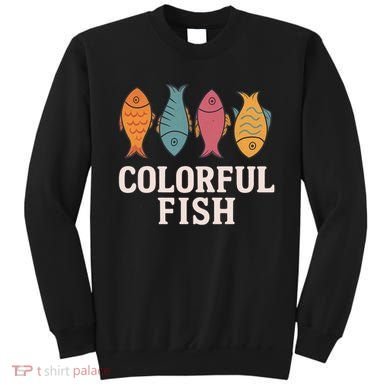 Colorful Fish Sweatshirt