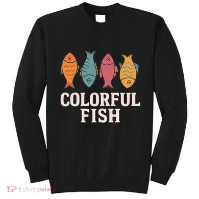 Colorful Fish Sweatshirt