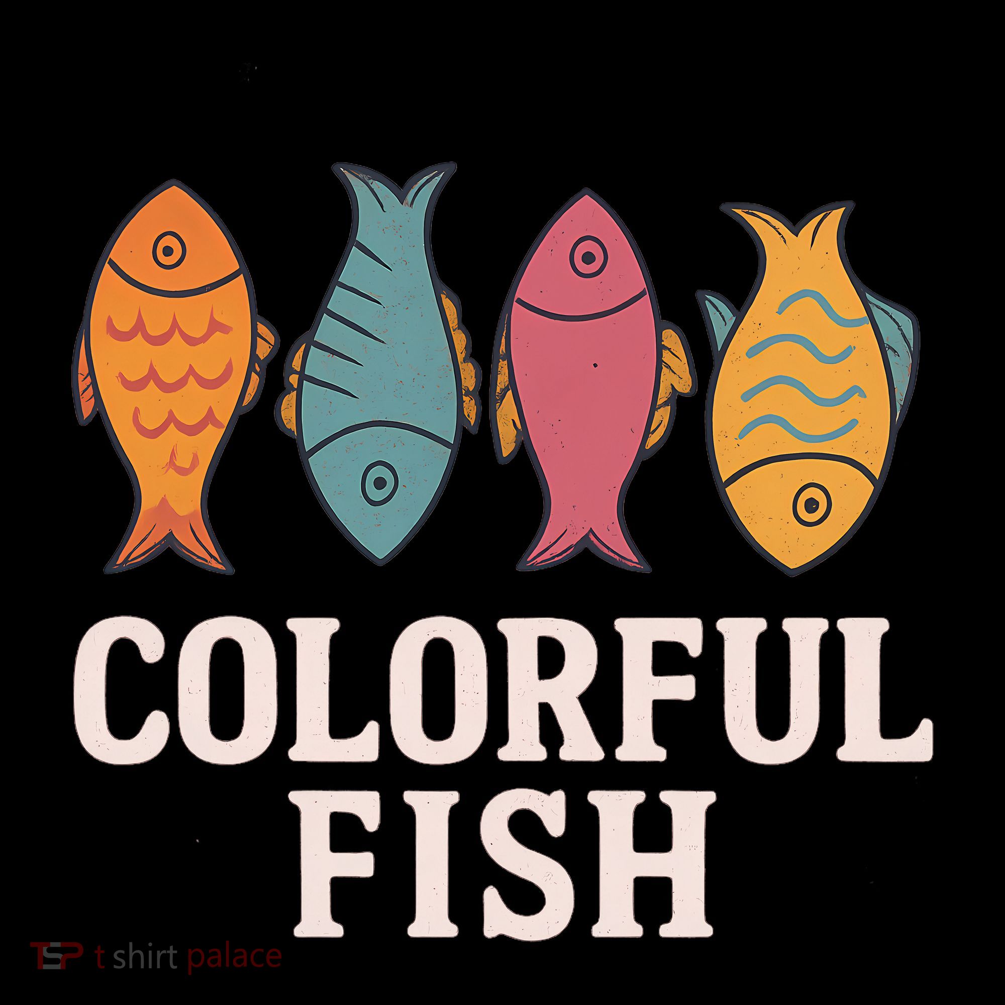 Colorful Fish T-Shirt
