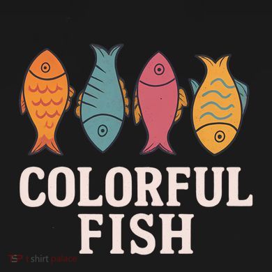 Colorful Fish Bucket Hat