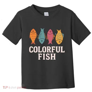 Colorful Fish Toddler T-Shirt