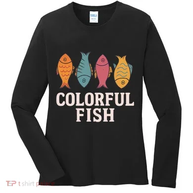 Colorful Fish Women's Long Sleeve Shirt