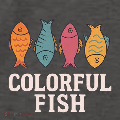 Colorful Fish Vector Backpack