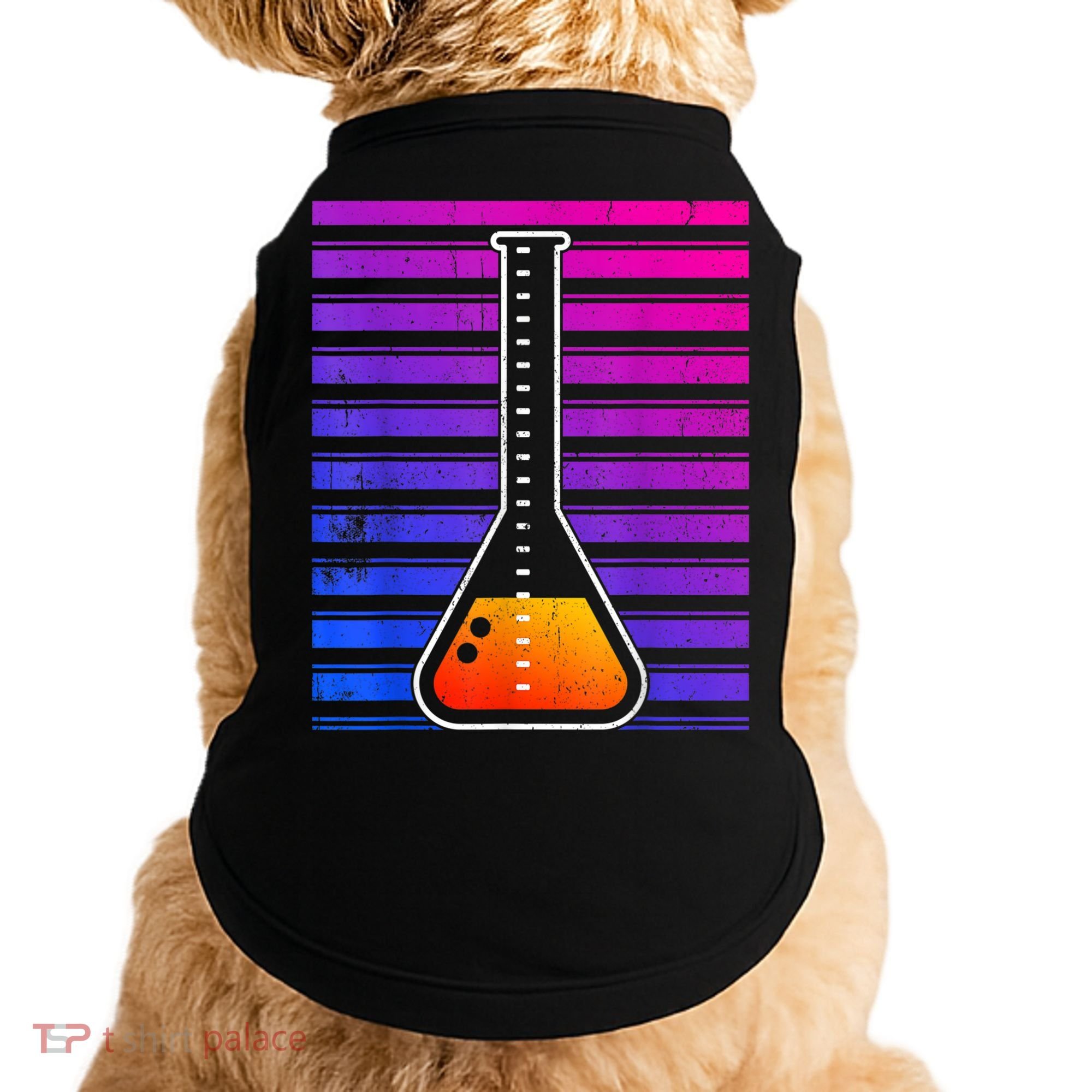 Chemistry Flask Chemical Engineer Doggie Tank