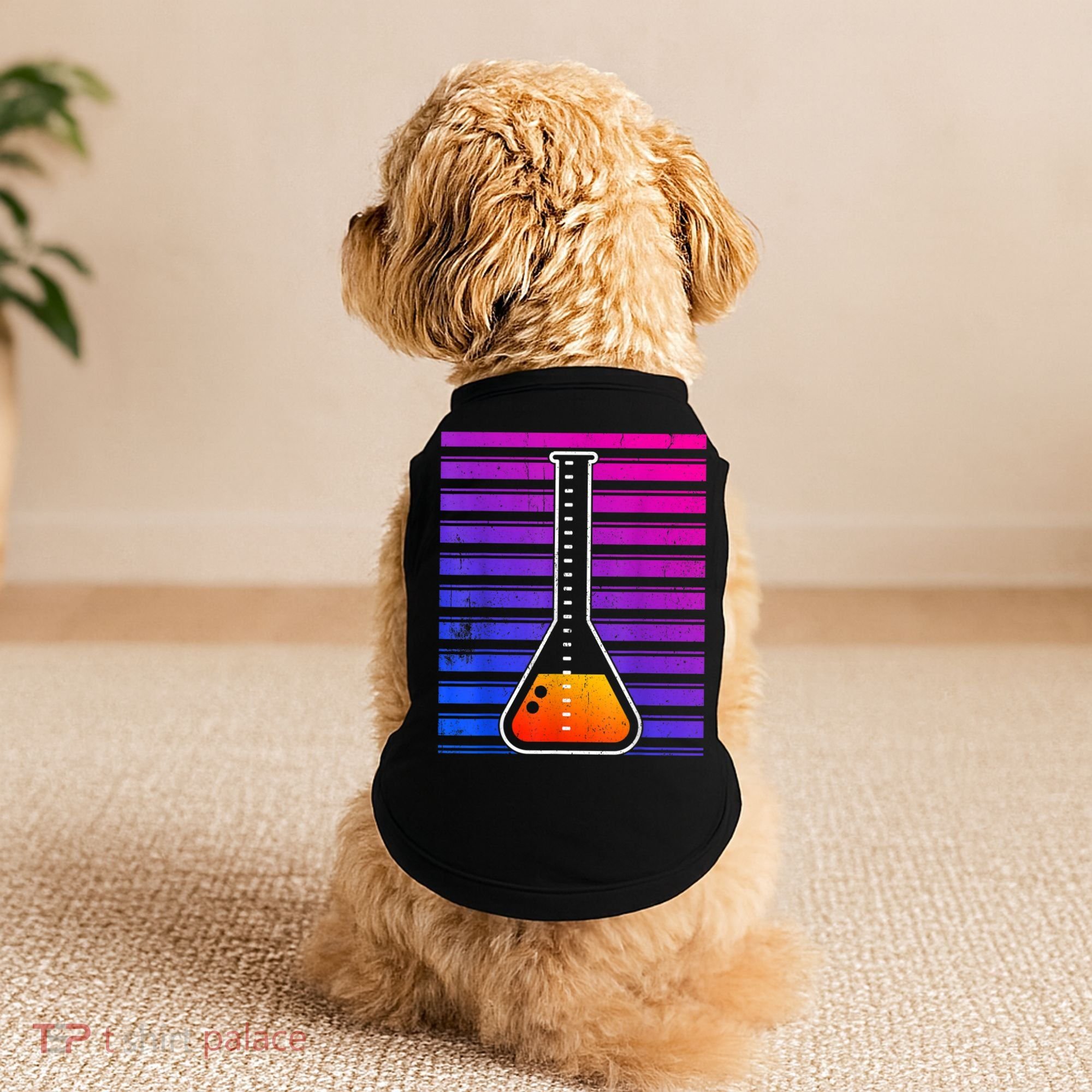 Chemistry Flask Chemical Engineer Doggie Tank