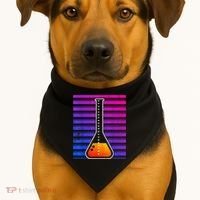 Chemistry Flask Chemical Engineer USA-Made Doggie Bandana thumb 1