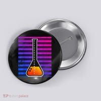 Chemistry Flask Chemical Engineer Button thumb 0