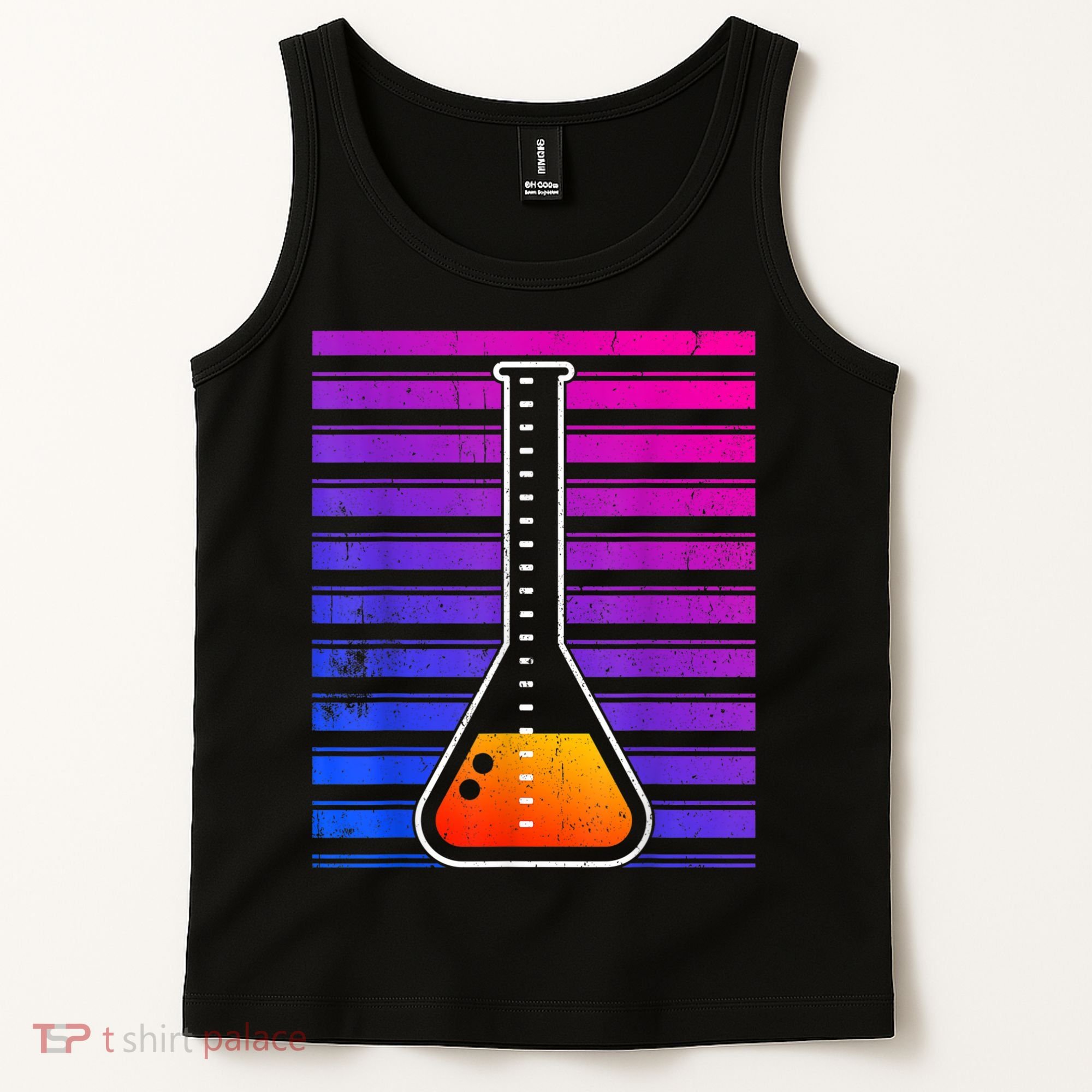 Chemistry Flask Chemical Engineer Tank Top