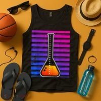 Chemistry Flask Chemical Engineer Tank Top thumb 4