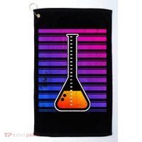 Chemistry Flask Chemical Engineer Golf Towel thumb 0