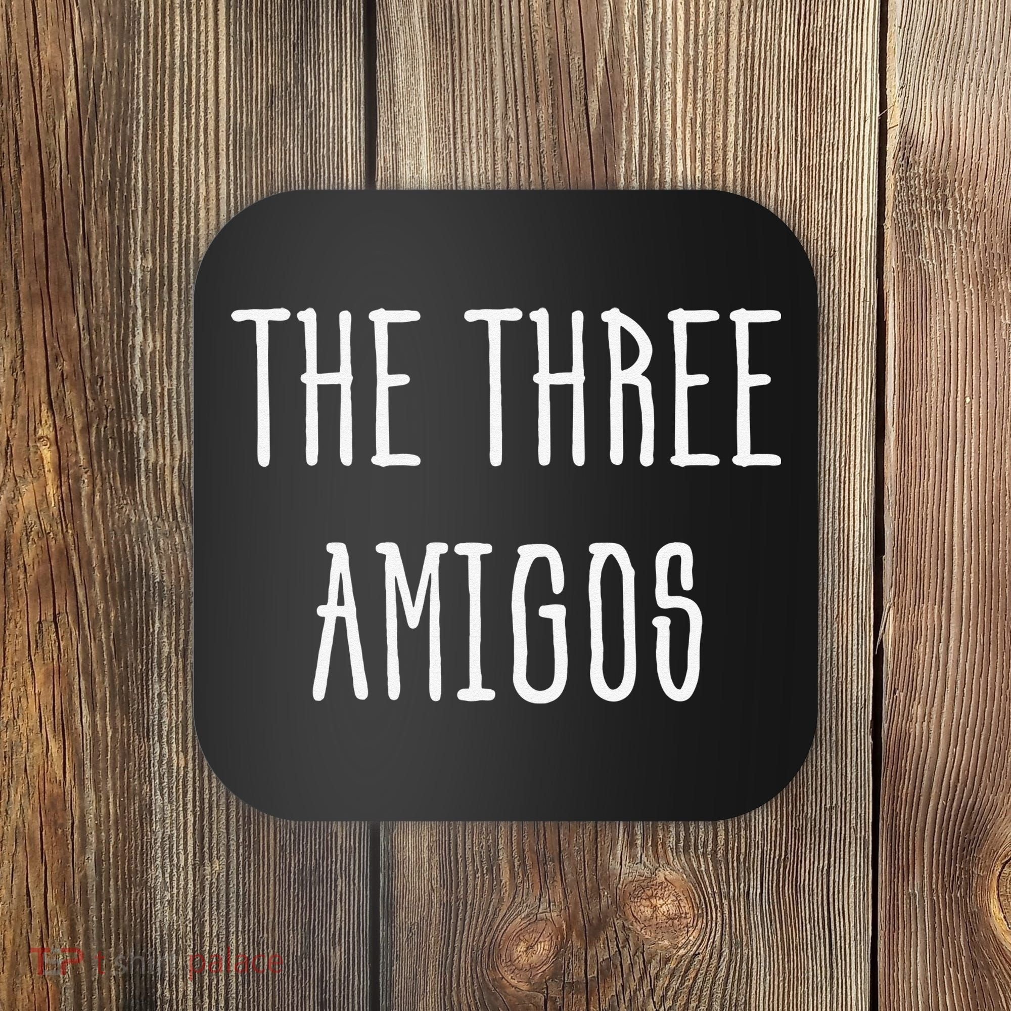 Cute Funny Cinco De Mayo The Three Amigos Gift Coaster