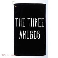 Cute Funny Cinco De Mayo The Three Amigos Gift Golf Towel thumb 0