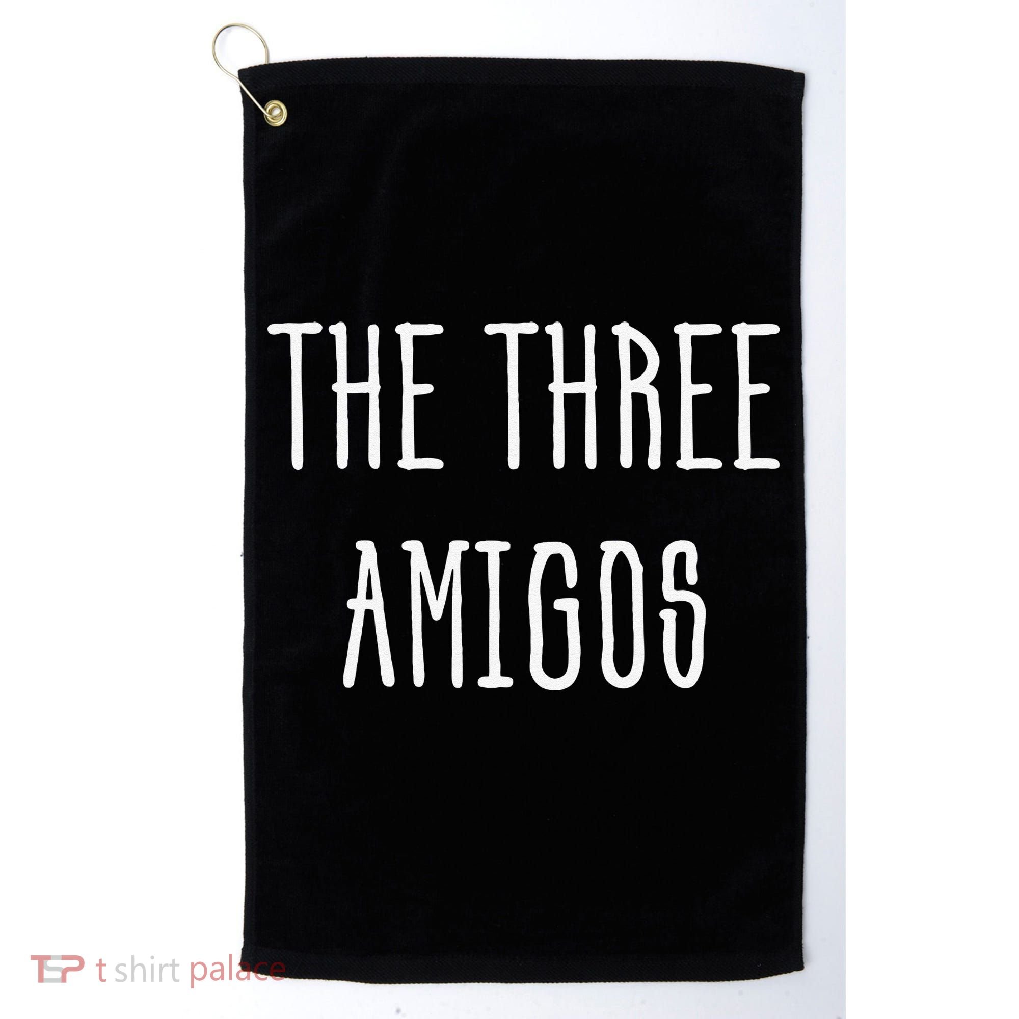 Cute Funny Cinco De Mayo The Three Amigos Gift Golf Towel