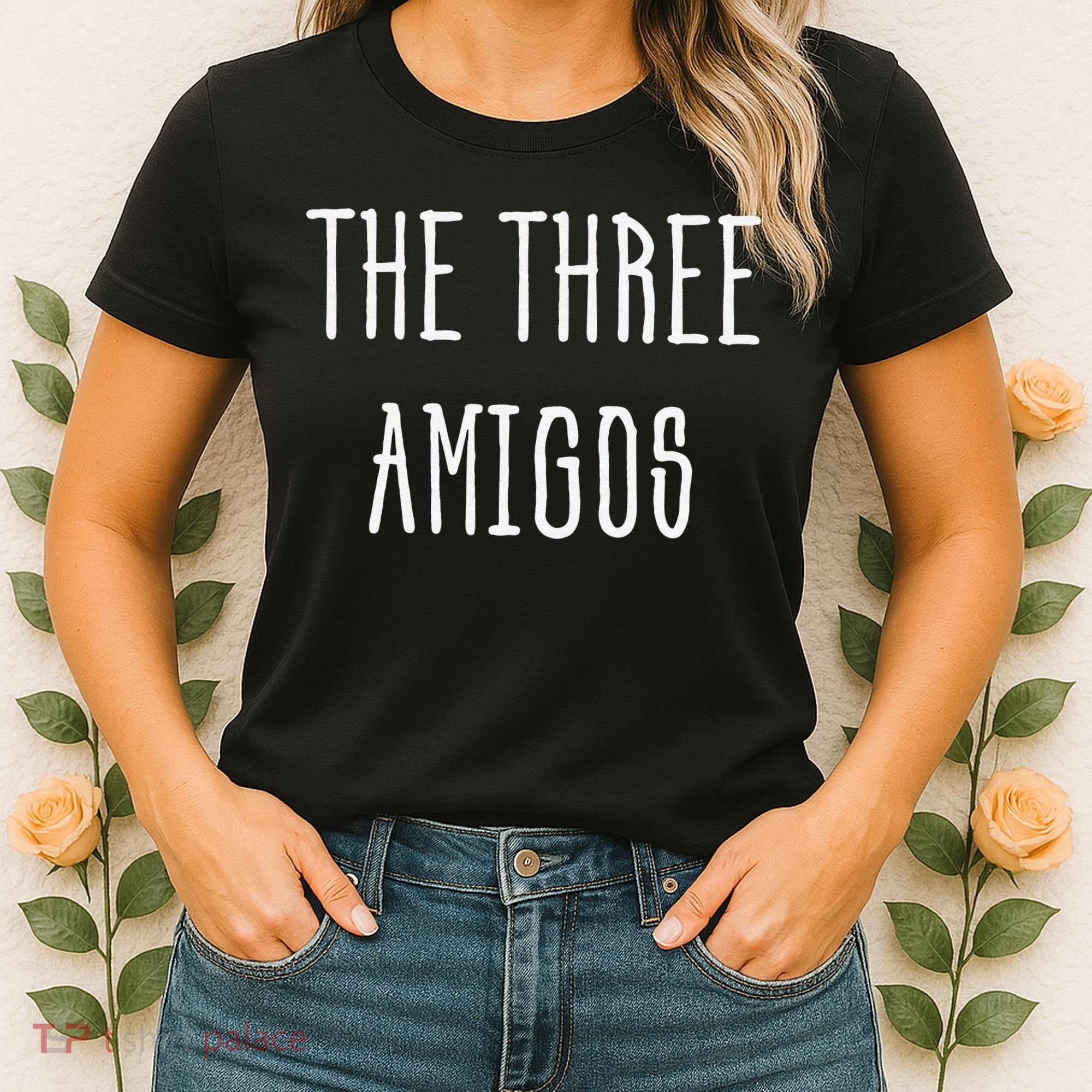 Cute Funny Cinco De Mayo The Three Amigos Gift Women's T-Shirt