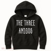 Cute Funny Cinco De Mayo The Three Amigos Gift Kids Hoodie thumb 0