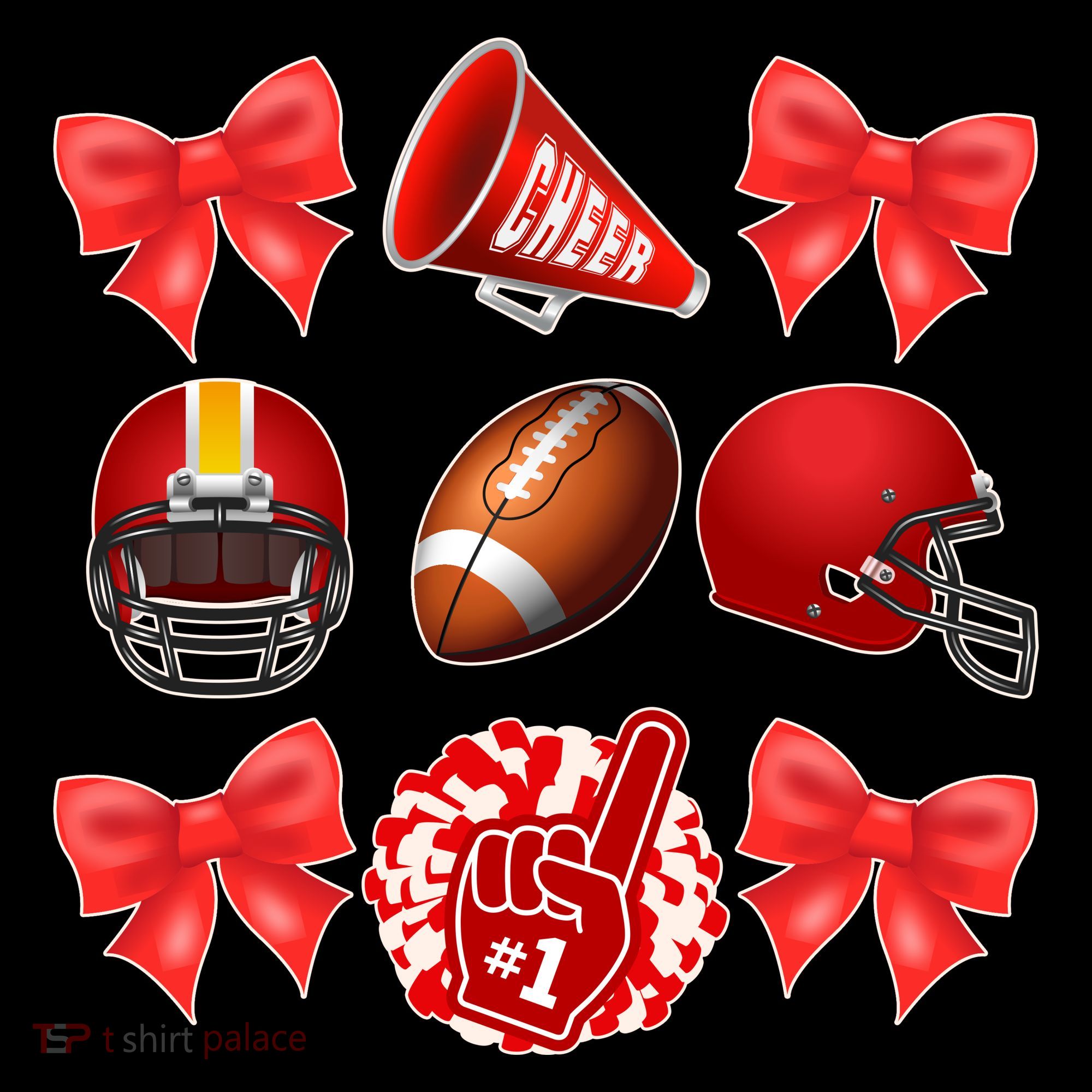 Cute Football Cheer Fan Lover Coquette style Coffee Mug