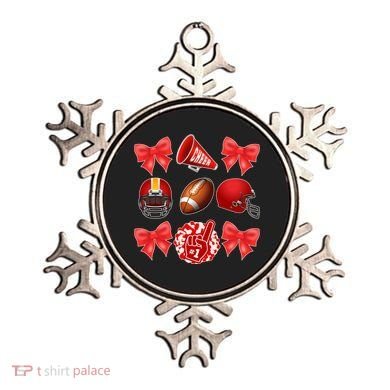Cute Football Cheer Fan Lover Coquette style Ornament